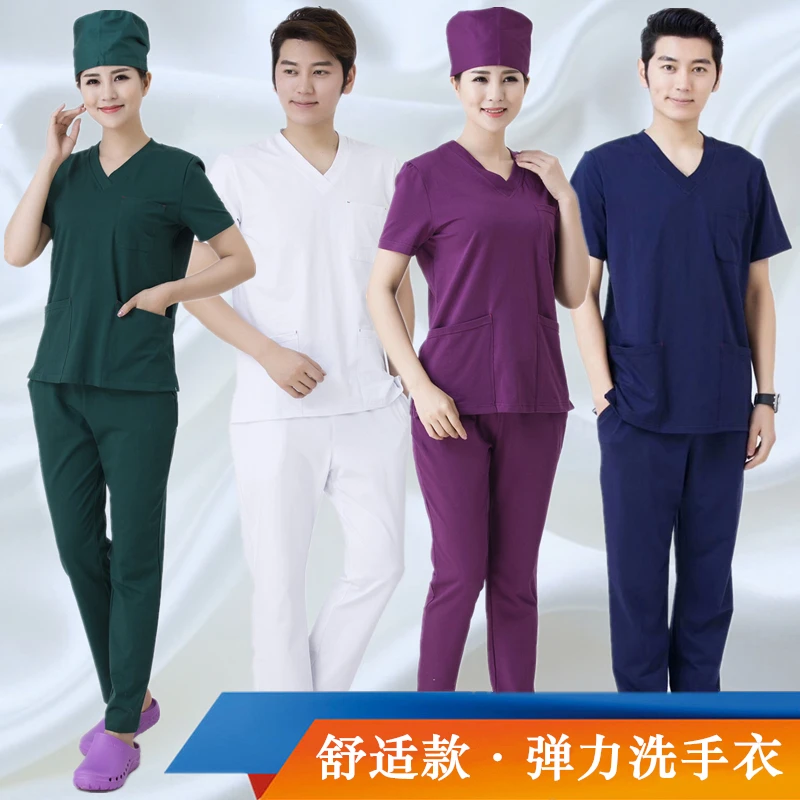 Doctors and nurses wear shabu-shabu hand-sewn suit and short-sleeved ICU uniform for men and women
Doctors and nurses wear shabu-shabu hand-sewn suit and short-sleeved ICU uniform for men and women