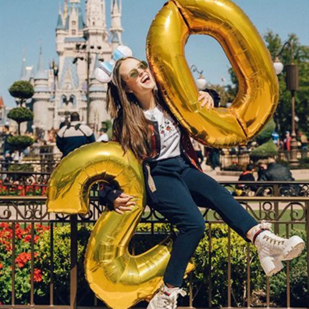 2pcs 40inch Rose Gold Sliver Number Foil Balloon Congratulate 13 18 21 30 40 50 60 years old adult birthday party decor globos 2pcs 40inch Rose Gold Sliver Number Foil Balloon Congratulate 13 18 21 30 40 50 60 years old adult birthday party decor globos