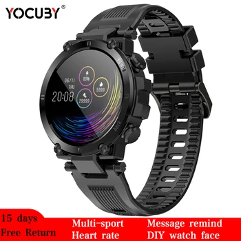 YOCUBY Smart Watch 2020 Smartwatch IP68 Waterproof Call Reminder Heart Rate Sleep Monitor Blood Pressure Custom Watch Face
YOCUBY Smart Watch 2020 Smartwatch IP68 Waterproof Call Reminder Heart Rate Sleep Monitor Blood Pressure Custom Watch Face