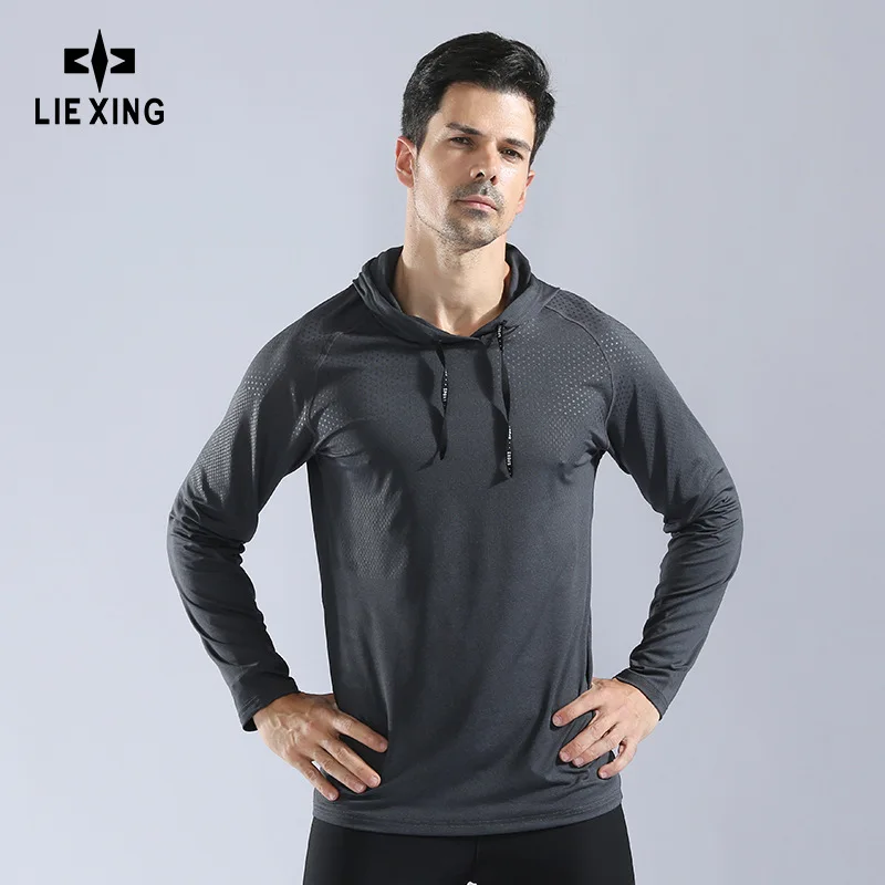 Men's Autumn Winter Hooded Sweater Cover High-elastic Quick-drying Fitness Clothes Running Training Long Sleeve Sportswear
Men's Autumn Winter Hooded Sweater Cover High-elastic Quick-drying Fitness Clothes Running Training Long Sleeve Sportswear
