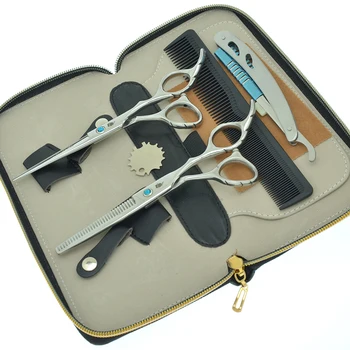 6.0" Smith Chu Japan 440c Hair Cutting Scissors Thinning Shears Hairdressing Clipper Hairdresser's Razors with Comb Case A0036C
6.0" Smith Chu Japan 440c Hair Cutting Scissors Thinning Shears Hairdressing Clipper Hairdresser's Razors with Comb Case A0036C