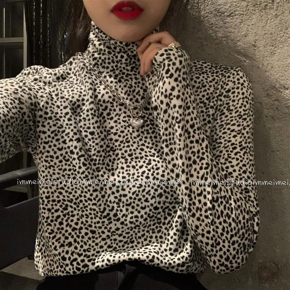 Plush High Neck Base Coat Women 's Autumn and Winter New Style Individual Spot inside Top Ins Slim Fit Versatile Long Sleeve T-s
Plush High Neck Base Coat Women 's Autumn and Winter New Style Individual Spot inside Top Ins Slim Fit Versatile Long Sleeve T-s