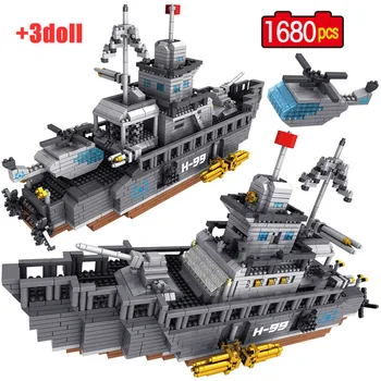 1680pcs Military Warship Destroyer Ship Aircraft Carrier 3D Model DIY Mini Diamond Building Blocks Figures Bricks Toy for Kids
1680pcs Military Warship Destroyer Ship Aircraft Carrier 3D Model DIY Mini Diamond Building Blocks Figures Bricks Toy for Kids