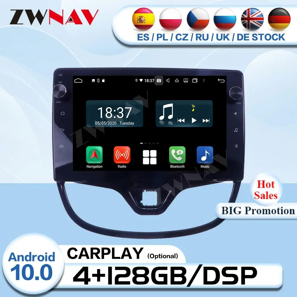 Carplay 2 Din Android 10 For Opel Karl 2015 2016 2017 2018 2019 2020 Car Radio Receiver Audio Stereo GPS Video Player Head Unit
Carplay 2 Din Android 10 For Opel Karl 2015 2016 2017 2018 2019 2020 Car Radio Receiver Audio Stereo GPS Video Player Head Unit