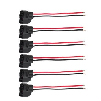 6 Pcs Set Ignition Coil Connector Pigtail Plug Harness For Toyota/Lexus LS400 SC400 Camry Celica MR2
6 Pcs Set Ignition Coil Connector Pigtail Plug Harness For Toyota/Lexus LS400 SC400 Camry Celica MR2
