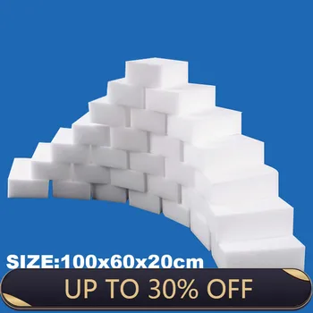 100 Pcs/lot Melamine Sponge Magic Sponge Eraser Melamine Cleaner for Kitchen Office Bathroom Nano Cleaning Sponges 10x6x2cm
100 Pcs/lot Melamine Sponge Magic Sponge Eraser Melamine Cleaner for Kitchen Office Bathroom Nano Cleaning Sponges 10x6x2cm