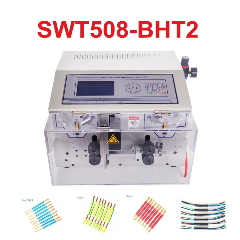 SWT508-BHT2 Peeling Stripping Cutting Machine for Computer automatic wire strip stripping machine 0.1-4.5mm2 AWG10-AWG28 220V 11
SWT508-BHT2 Peeling Stripping Cutting Machine for Computer automatic wire strip stripping machine 0.1-4.5mm2 AWG10-AWG28 220V 11