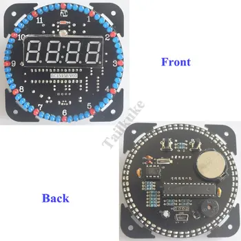 Music Alarm Led Light-controlled Electronic Clock Diy Kit Digital Clock Kits MCU with Temperature Display
Music Alarm Led Light-controlled Electronic Clock Diy Kit Digital Clock Kits MCU with Temperature Display