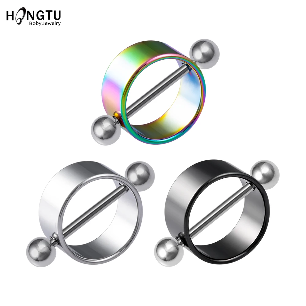 HONGTU 1Pair Colorful Round Nipple Rings Piercing Bar Ring 14G Sexy Stainless Steel Nipple Shields Cover Punk Women Body Jewelry
HONGTU 1Pair Colorful Round Nipple Rings Piercing Bar Ring 14G Sexy Stainless Steel Nipple Shields Cover Punk Women Body Jewelry