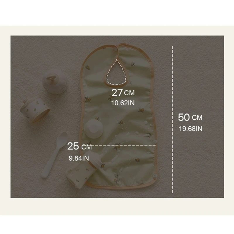 D7WF Baby Feeding Drool Bib Printed Snap Button Saliva Towel Waterproof Burp Cloth
D7WF Baby Feeding Drool Bib Printed Snap Button Saliva Towel Waterproof Burp Cloth