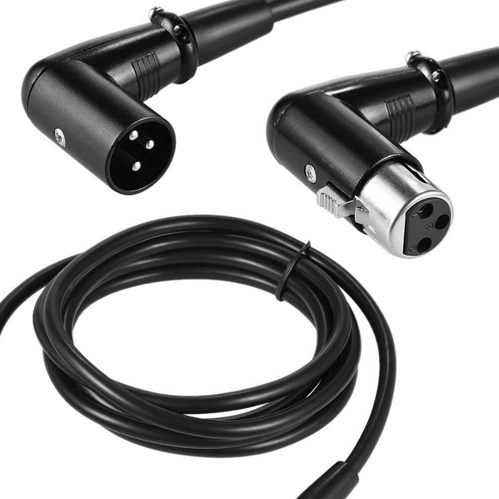 6.6ft XLR Cable Right Angle Male to Right Angle Female Plug for DV camera/ microphone mic
6.6ft XLR Cable Right Angle Male to Right Angle Female Plug for DV camera/ microphone mic