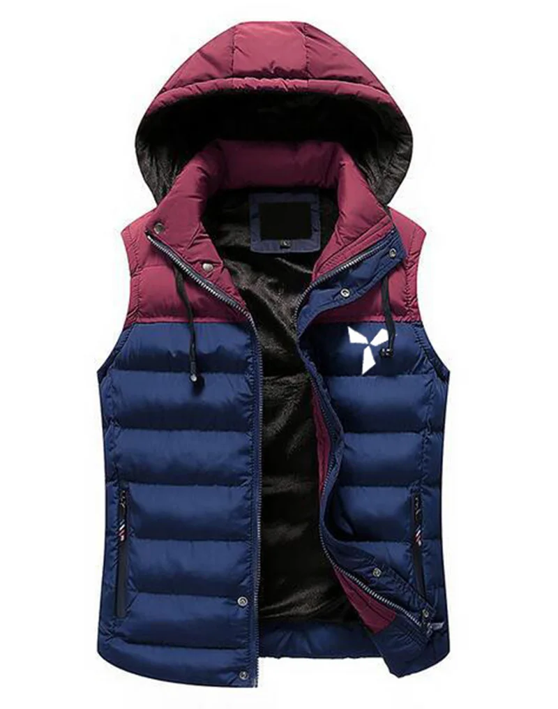 Fashion Spliced 2020 Thicken Cotton Jacket Coat Men Vest Pockets Jacket Vest Hoodies Men Sleeveless Hat Detachable Waistcoat
Fashion Spliced 2020 Thicken Cotton Jacket Coat Men Vest Pockets Jacket Vest Hoodies Men Sleeveless Hat Detachable Waistcoat