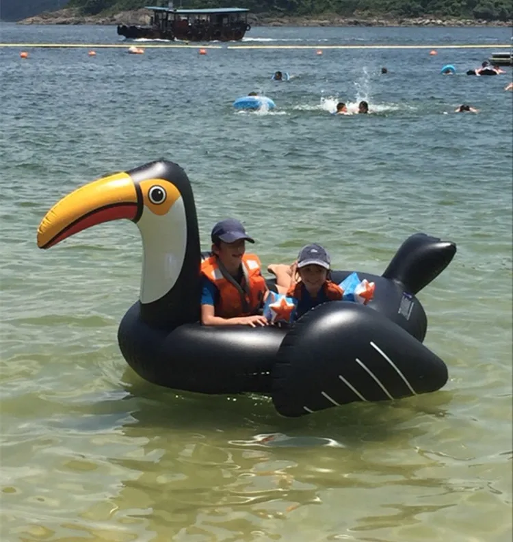 A Generation of Fat Inflatable Black And White with Pattern Toucan Unicorn Flamingo Swan Inflatable Toucan Water Floating Bed
A Generation of Fat Inflatable Black And White with Pattern Toucan Unicorn Flamingo Swan Inflatable Toucan Water Floating Bed
