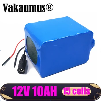 12V Battery built in bms 3s 5p 18650 10Ah High Capacity Protection 11.1V 12V/1 2.6V Lithium Rechargeable Battery high quality