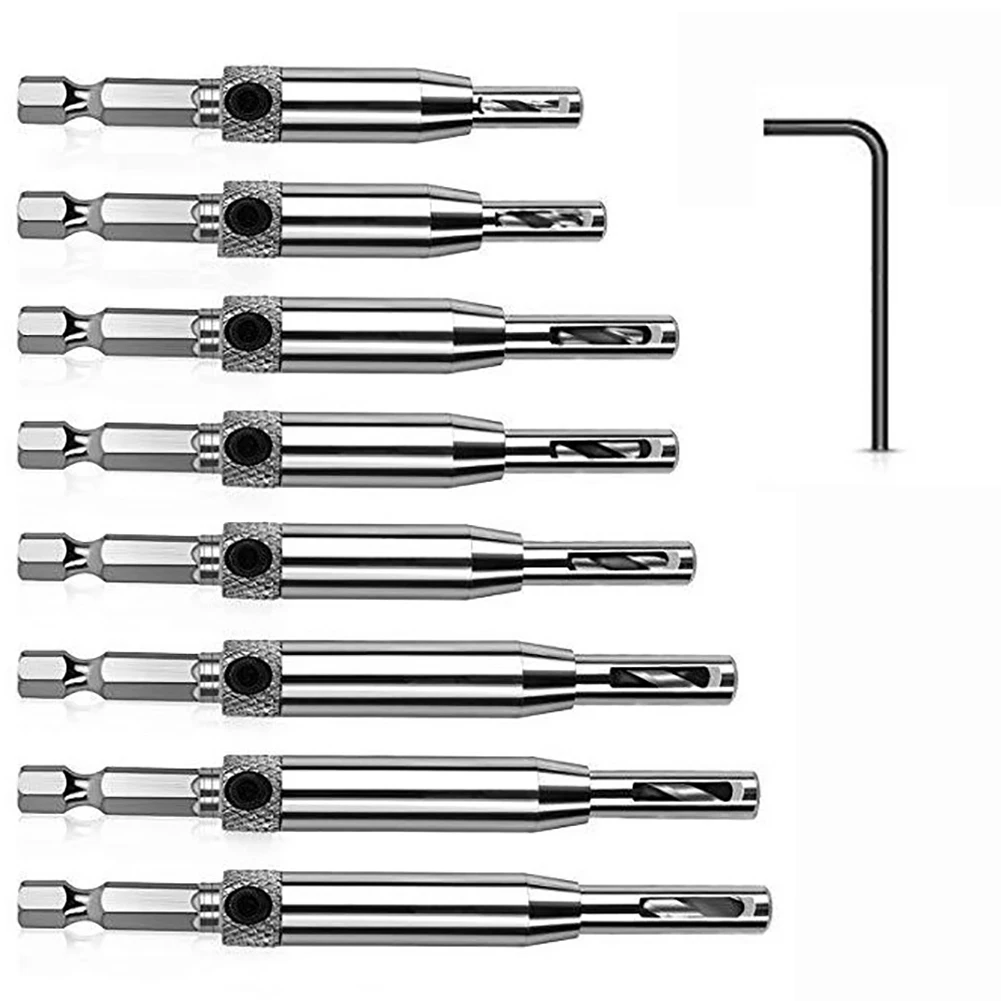 Core Drill Bit Set Hole Puncher Hinge Tapper for Doors Self Centering Woodworking Power Tools Drilling Machine with Hex Key
Core Drill Bit Set Hole Puncher Hinge Tapper for Doors Self Centering Woodworking Power Tools Drilling Machine with Hex Key