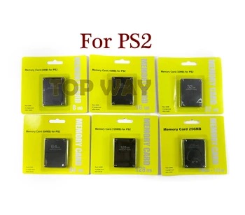 

1PCS High quality Memory Card For PS2 for Playstation 2 8MB 16MB 32MB 64MB 128MB 256MB Memory Card Save Game Data Stick