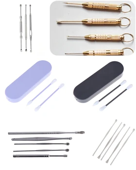 6 Styles Good Quality Earpick Wax Remover Curette Cleaner Health Care Tool Ear Pick 
6 Styles Good Quality Earpick Wax Remover Curette Cleaner Health Care Tool Ear Pick
