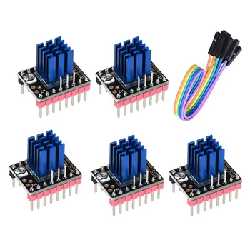 BIGTREETECH 3D Printer Stepstick Mute TMC2208 V3.0 STEP/DIR Mode Stepper Motor Driver with Heatsink Printer Control Board(5 PCS)
BIGTREETECH 3D Printer Stepstick Mute TMC2208 V3.0 STEP/DIR Mode Stepper Motor Driver with Heatsink Printer Control Board(5 PCS)