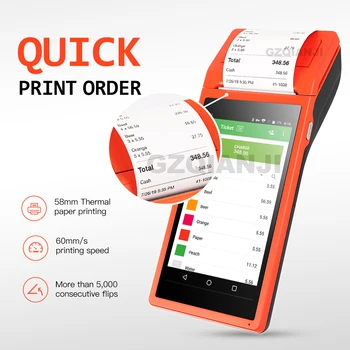 V1 Androis POS Terminal PDA Printer Wireless Bluetooth& Wifi Android System with Thermal Printer Built-in and Camera Scanner
V1 Androis POS Terminal PDA Printer Wireless Bluetooth& Wifi Android System with Thermal Printer Built-in and Camera Scanner