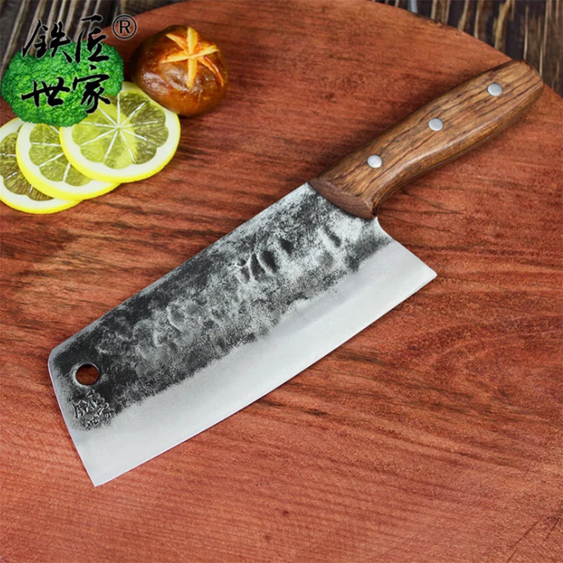 Hand Forged Kitchen Knife High Carbon Steel Kitchen Knife Ladies' Slicing Knife Kitchen Meat Knife Handmade Knife Tang knife
Hand Forged Kitchen Knife High Carbon Steel Kitchen Knife Ladies' Slicing Knife Kitchen Meat Knife Handmade Knife Tang knife