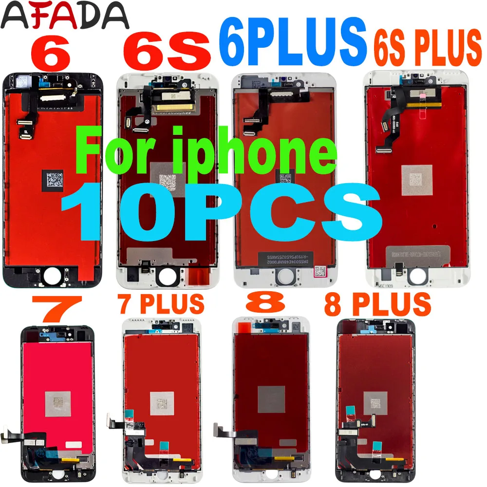 10 шт. AAA + + + для iPhone 6 6s 6plus 7 7 Plus 8 8 plus ЖК-дисплей сенсорный экран Замена Pantalla для iPhone 7 LCD Замена
10 шт. AAA + + + для iPhone 6 6s 6plus 7 7 Plus 8 8 plus ЖК-дисплей сенсорный экран Замена Pantalla для iPhone 7 LCD Замена