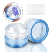 Pinkiou Nail Art Stamper Transparent Jelly Nail Stamper Clear Scraper Set,Polish Design Print Nail Art Stamping Tools
Pinkiou Nail Art Stamper Transparent Jelly Nail Stamper Clear Scraper Set,Polish Design Print Nail Art Stamping Tools