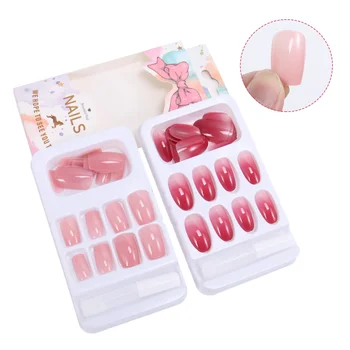 Solid Color Fake Nail Sticker Creative Nail Tip Nail Decals Manicure Decoration Nail Pieces Assorted Color (246,279)
Solid Color Fake Nail Sticker Creative Nail Tip Nail Decals Manicure Decoration Nail Pieces Assorted Color (246,279)
