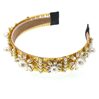 European and American Baroque Flower Geometric Headband Dance Party Retro Court Fashion Fashion Show Hair Accessories
European and American Baroque Flower Geometric Headband Dance Party Retro Court Fashion Fashion Show Hair Accessories