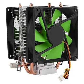 CPU Silent Fan Cooler for Intel l775 1155 1150 processor 2 heat pipes Cooling CPU Radiator 2 Fan
CPU Silent Fan Cooler for Intel l775 1155 1150 processor 2 heat pipes Cooling CPU Radiator 2 Fan