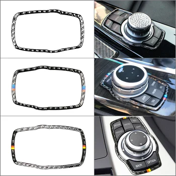 New Car Sticker Carbon Fiber For BMW Multimedia Button Frame Cover Knob Trim for F10 F20 F30 F34 F07 F25 F26 F15 F16 Accessories
New Car Sticker Carbon Fiber For BMW Multimedia Button Frame Cover Knob Trim for F10 F20 F30 F34 F07 F25 F26 F15 F16 Accessories
