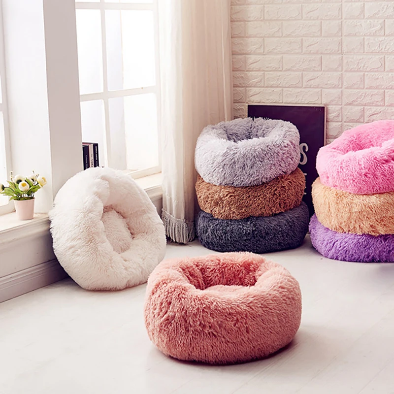 Luxury Fluffy Pet Bed For Cats Small Dogs Round Cuddler Plush Cozy Self-Warming For High-quality Sleep
Luxury Fluffy Pet Bed For Cats Small Dogs Round Cuddler Plush Cozy Self-Warming For High-quality Sleep