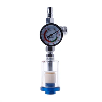 Hot Spray Paint Gun Air Regulator Gauge & In-line Air Oil Water Separator Filter Kit
Hot Spray Paint Gun Air Regulator Gauge & In-line Air Oil Water Separator Filter Kit