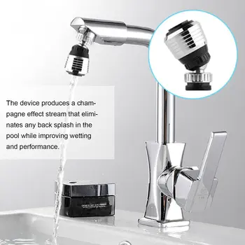 Multifunctional 360 Rotate Swivel Water Saving Tap Aerator Faucet Nozzle Filter Water Bubbler Kitchen Accessories
Multifunctional 360 Rotate Swivel Water Saving Tap Aerator Faucet Nozzle Filter Water Bubbler Kitchen Accessories