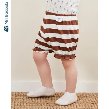 Mini balabala Children pants baby bloomers shorts summer newBoy and girl baby big PP pants
Mini balabala Children pants baby bloomers shorts summer newBoy and girl baby big PP pants