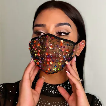 Outdoor Fashion Lace Adjustable Breathable Frings Bring Mesh Full Facemask Mascarilla Reutilizable Masque De Protection Mascaras
Outdoor Fashion Lace Adjustable Breathable Frings Bring Mesh Full Facemask Mascarilla Reutilizable Masque De Protection Mascaras