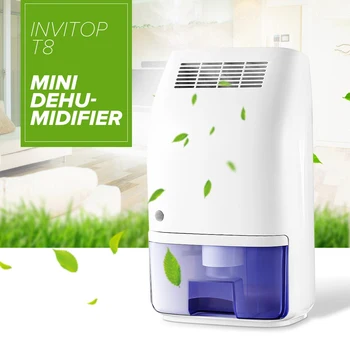 Invitop T8 700ml Air Dehumidifier Semiconductor Desiccant Moisture Absorber Car Mini Air Dryer Electric Cooling Machine for Home
Invitop T8 700ml Air Dehumidifier Semiconductor Desiccant Moisture Absorber Car Mini Air Dryer Electric Cooling Machine for Home