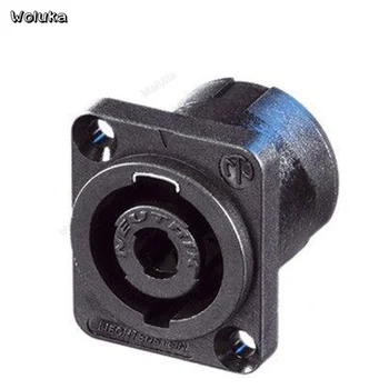 10pcs/lot Four-core socket connector black plate speaker plug audio speaker socket NL4MP CD50 W05
10pcs/lot Four-core socket connector black plate speaker plug audio speaker socket NL4MP CD50 W05