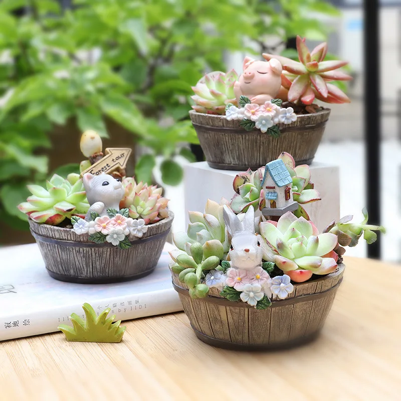 1 piece animal Succulent Pot Plants flower pot Mini Bonsai Cactus Planter Pots Small cactus Flowerpot for home garden decoration
1 piece animal Succulent Pot Plants flower pot Mini Bonsai Cactus Planter Pots Small cactus Flowerpot for home garden decoration
