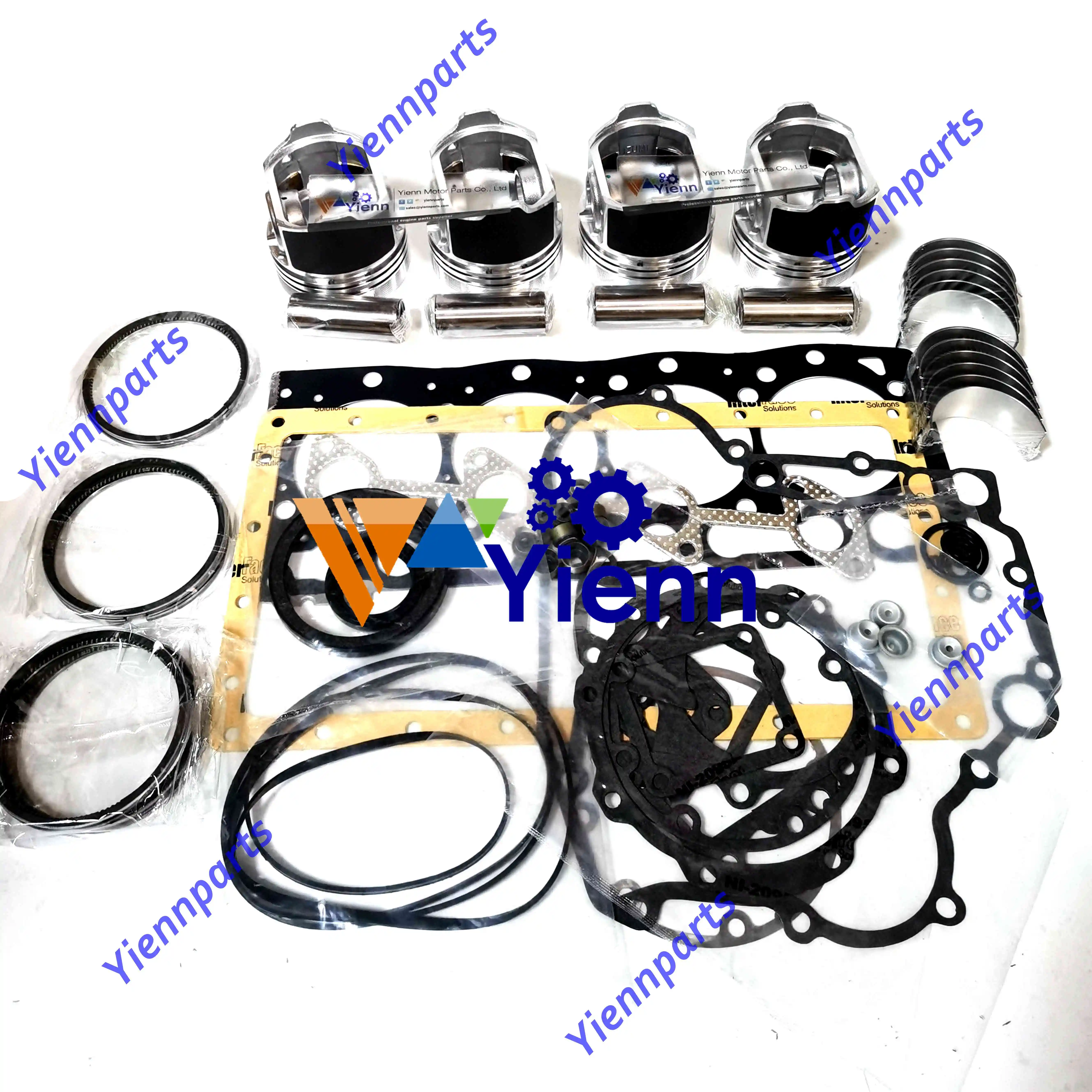 For Caterpillar Cat C3.6 Ovrehaul Rebuild kit with Full Gasket Kit Piston Ring Set Bearing set Diesel Engine Spare Parts
For Caterpillar Cat C3.6 Ovrehaul Rebuild kit with Full Gasket Kit Piston Ring Set Bearing set Diesel Engine Spare Parts