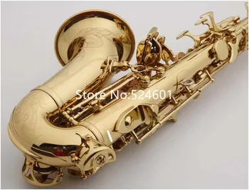 MARGEWATE Curved Soprano Saxophone S-991 B Flat Gold Lacquer Popular instruments Music With Case Free Shipping
MARGEWATE Curved Soprano Saxophone S-991 B Flat Gold Lacquer Popular instruments Music With Case Free Shipping