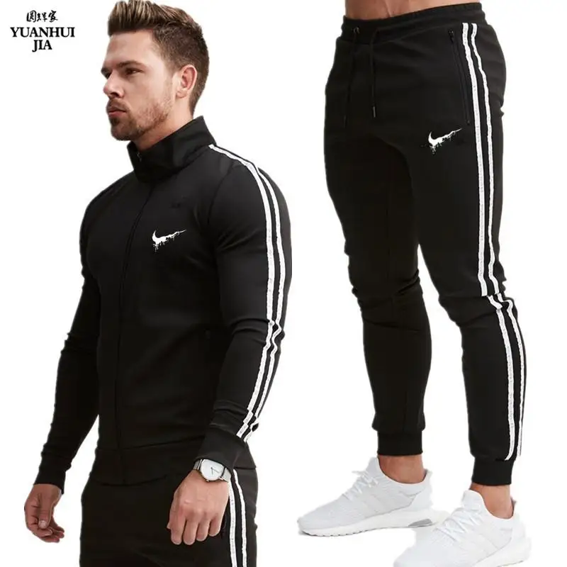 Brand 2019 New Men's Casual Sportwear Suit Autumn Spring Designer Embroidery Male Baseball Jersey Suit For Men Leisure Suits
Brand 2019 New Men's Casual Sportwear Suit Autumn Spring Designer Embroidery Male Baseball Jersey Suit For Men Leisure Suits