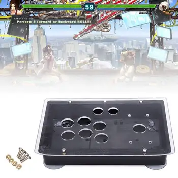 Acrylic Panel Case Replacement DIY Handle Clear Black Arcade Joystick Handle Arcade Game Kit Sturdy Construction Easy to Install 
Acrylic Panel Case Replacement DIY Handle Clear Black Arcade Joystick Handle Arcade Game Kit Sturdy Construction Easy to Install