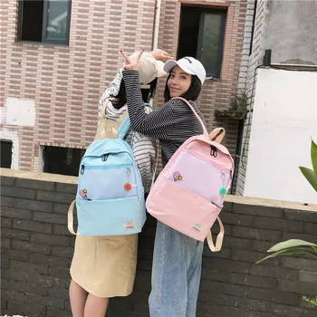 Korean-style Casual Nylon Couples Backpack New Style Simple Versatile College Student Campus Backpack Literature And Art
Korean-style Casual Nylon Couples Backpack New Style Simple Versatile College Student Campus Backpack Literature And Art