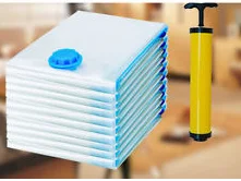 Vacuum Bag Storage Organizer Transparent Border Foldable Extra Large Seal Compressed travel Saving Space Bags with Hand Pump 
Vacuum Bag Storage Organizer Transparent Border Foldable Extra Large Seal Compressed travel Saving Space Bags with Hand Pump