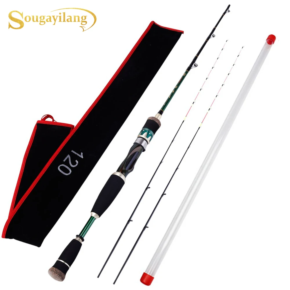 Sougayilang 1.2m Carbon Fiber Fishing Rod with Portable 2 Titanium Alloy Tips Soft Raft Rod Boat Fishing Rod Casting Rod
Sougayilang 1.2m Carbon Fiber Fishing Rod with Portable 2 Titanium Alloy Tips Soft Raft Rod Boat Fishing Rod Casting Rod