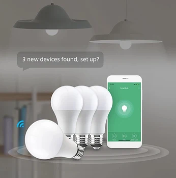 New upgrade 15W WiFi Smart Light Bulb E27 LED RGB Lamp Work with Alexa/Google Home RGB+White Dimmable Timer Function Magic Bulb
New upgrade 15W WiFi Smart Light Bulb E27 LED RGB Lamp Work with Alexa/Google Home RGB+White Dimmable Timer Function Magic Bulb