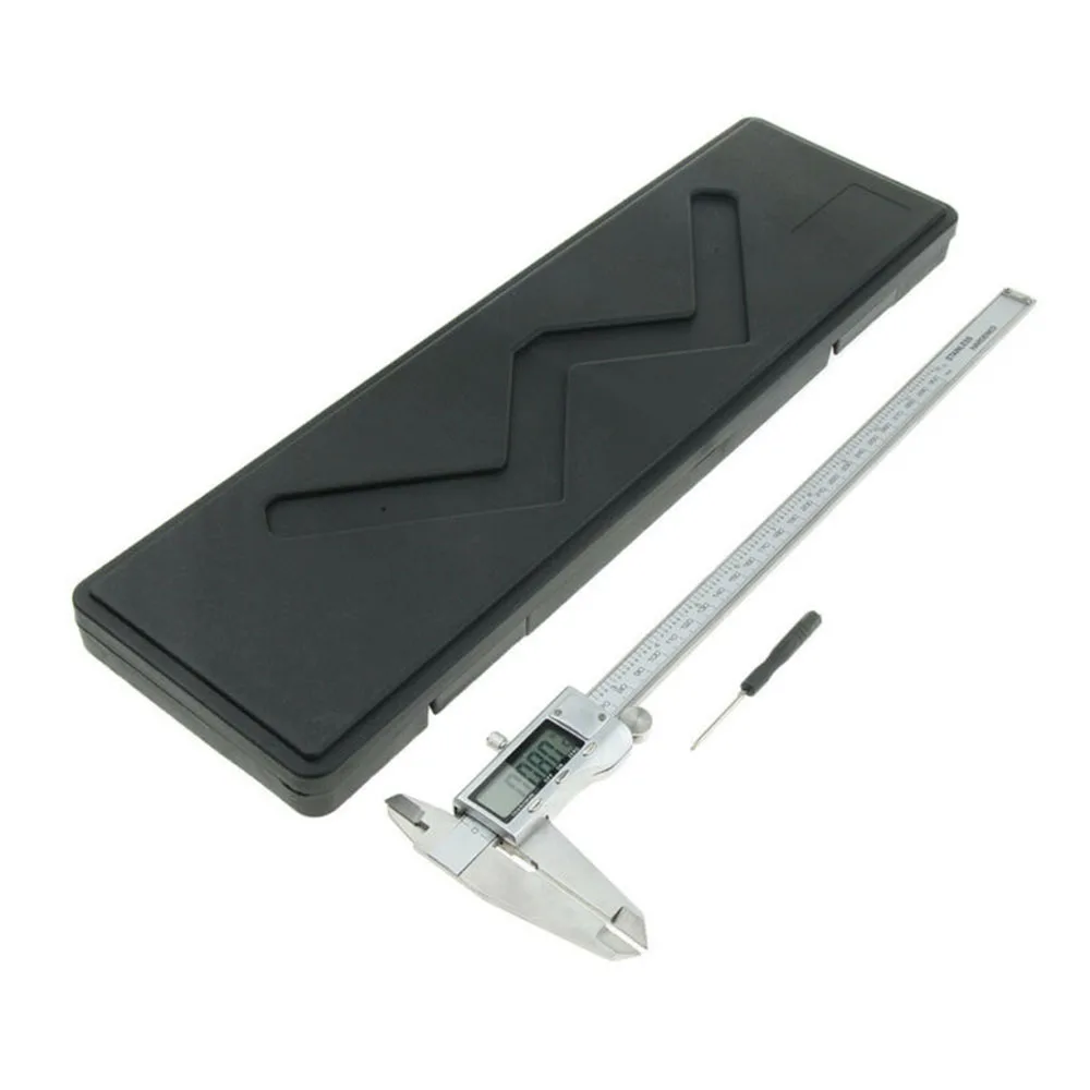 Stainless Steel Electronic Digital Vernier Caliper Gauge Micrometer 0-300 Mm Premium Stainless Steel
Stainless Steel Electronic Digital Vernier Caliper Gauge Micrometer 0-300 Mm Premium Stainless Steel