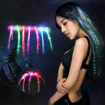 12pcs Flash Party Concerts Interesting Show Clip Decoration Braid LED Light Stylish Glowing Hairpin Colorful Butterfly Wigs Club
12pcs Flash Party Concerts Interesting Show Clip Decoration Braid LED Light Stylish Glowing Hairpin Colorful Butterfly Wigs Club