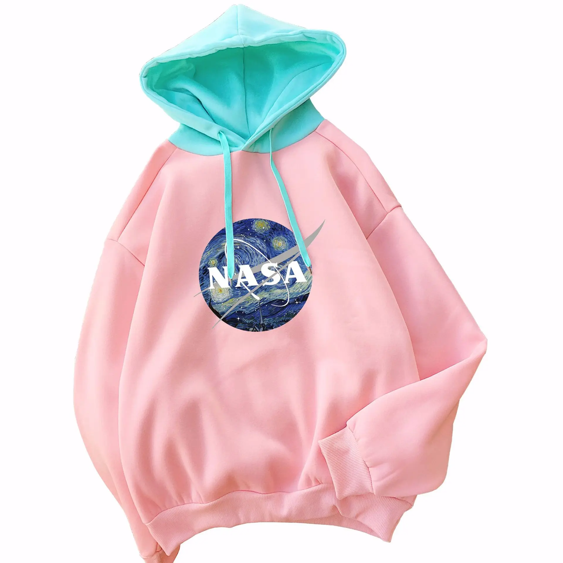New Graphic LOGO Space Galaxy Starry Space Round Neck Long-sleeved Sweatshirts Kpop Clothes Patchwork Hoodies Women Winter Coat
New Graphic LOGO Space Galaxy Starry Space Round Neck Long-sleeved Sweatshirts Kpop Clothes Patchwork Hoodies Women Winter Coat