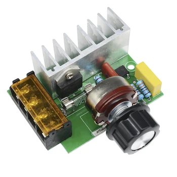 4000W SCR Electric Voltage Regulator Motor Speed Controller Expansion Board Module Silicon Regulator Board 0-220V AC 110V 220V
4000W SCR Electric Voltage Regulator Motor Speed Controller Expansion Board Module Silicon Regulator Board 0-220V AC 110V 220V